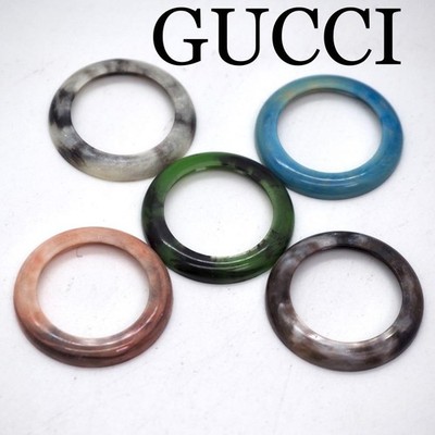 379【美品】GUCCI チェンジベゼル　希少　マーブル　変えベゼル　5色セット 379GUCCI チェンジベゼル 希少 マーブル 変えベゼル 5色セット