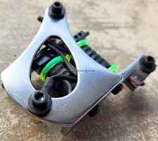 Steel Jensen Liner Tattoo Machine Lime Black 7.5 wrap Handmade Forward Custom US