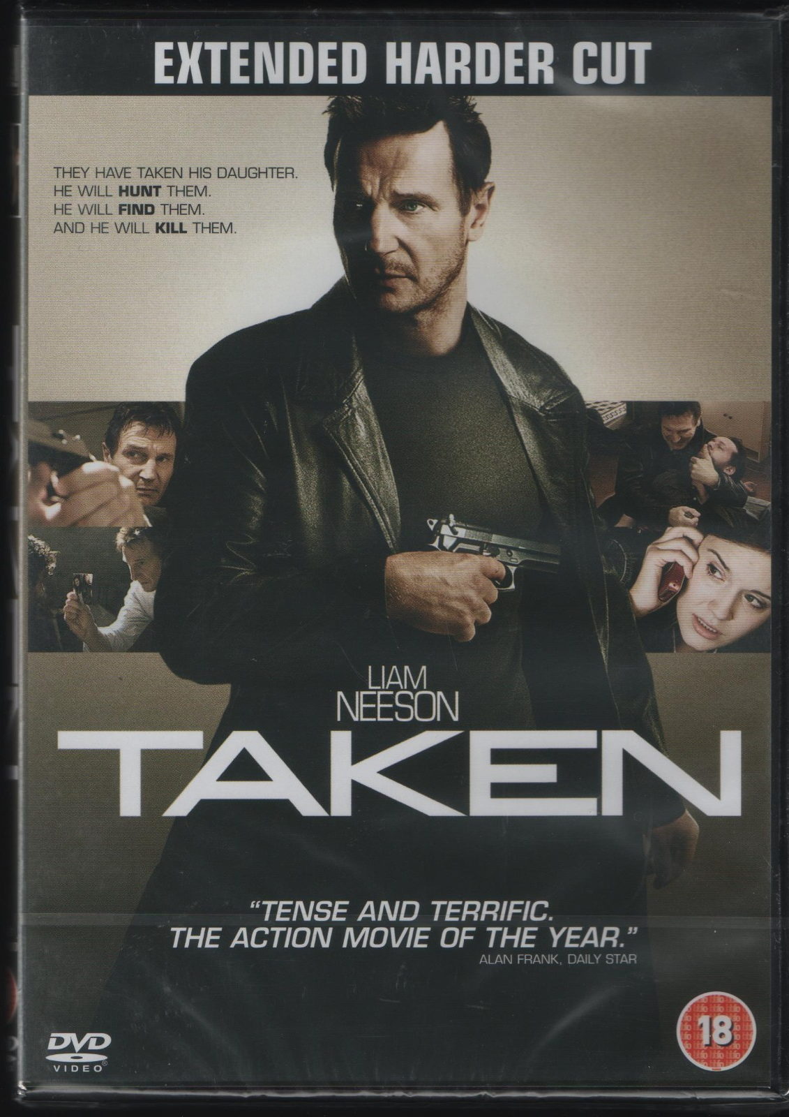 Taken (DVD 2009) SEALED Liam Neeson action-thriller