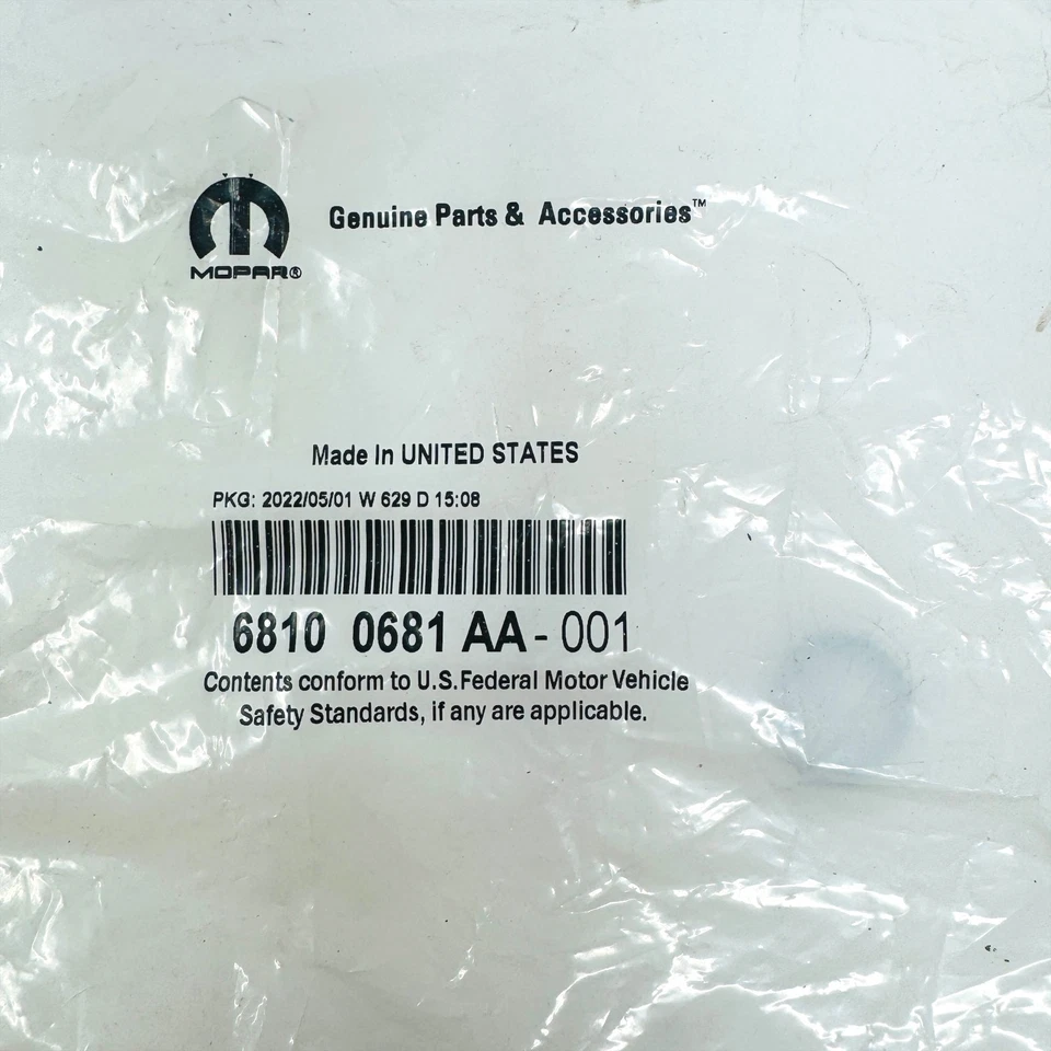 Mopar 68100681AA Slim Line Seal A/C se adapta a modelos 14-25, OEM genuino Foto 2 de 4