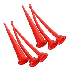 6 Pcs Glass Caulking Nozzle Nozzles Applicator Tips Extension Reusable