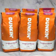 Dunkin - 6 BAGS - Original GROUND Medium Roas...