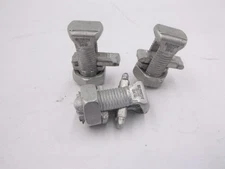 3 Pack Burndy 8 Str to 2 Str Split Bolt Connector KSU23