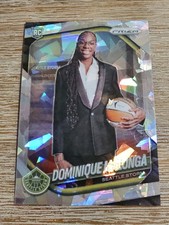 Dominique Malonga 2025 Panini Prizm WNBA Ice Prizm #144 Storm RC Variation