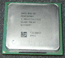INTEL PENTIUM 4 2.4 GHz PROCESSOR, 533 MHz BUS, SL6Q8, SOCKET 478, US SELLER