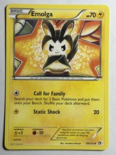 Emolga Legendary Treasures 49/113 MP-LP Pokémon Card on eBay
