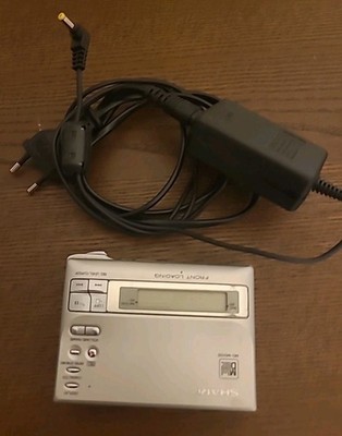 SHARP MINI DISK MD-MS 100 + Ladegerät 