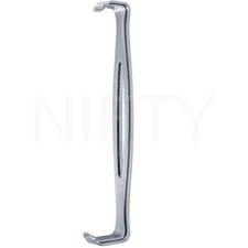 Parker-Langenbeck Retractor, US-ARMY, Set of 2, 40mmx15mm & 45mmx15mm, 21cm/8.25