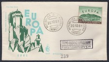 SAN MARINO 1961, Europa (CEPT), FDC, Mi 700, Sc 490, Yv 523, SG 640