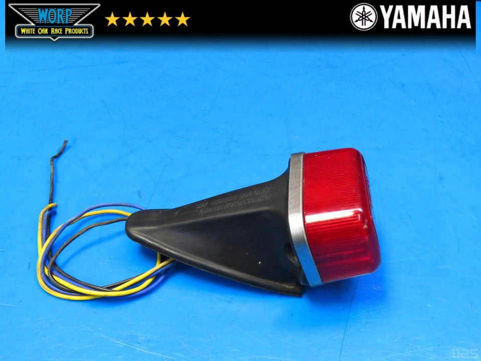 1974 YAMAHA TY250 TRIAL 250 BRAKE TAIL LIGHT LAMP + MOUNT ~ GENUINE OEM - Image 4 of 4