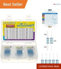Resistor Assortment Kit 25 Values 3W 1 Tolerance High Voltage Electronics