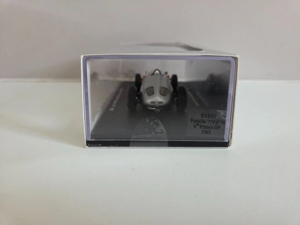 Spark 1/43 Porsche 718 C. Godin de Beaufort - #38 Gp di Francia 1962 - S1861 - Immagine 3 di 4