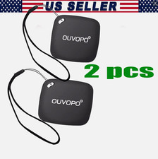 2x Mini GPS Locator Anti-Lost Alarm Smart Keychain Wallet Pet Tracker Bluetooth