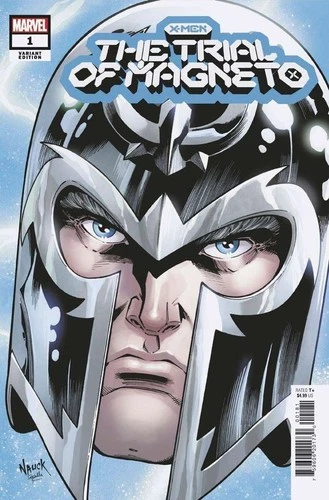 X-Men: The Trial of Magneto #1G VF; Marvel | Headshot variant by Todd Nauck - we