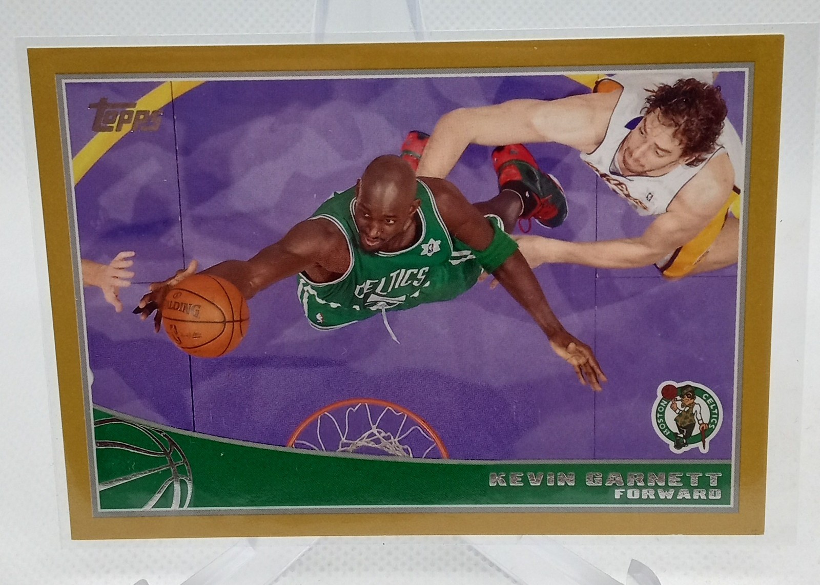 2009-10 Topps #14 Kevin Garnett Gold #/2009