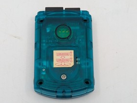 SEGA Dreamcast VMU Visual Memory Aqua Blue HKT-7000 OEM Japan Tested
