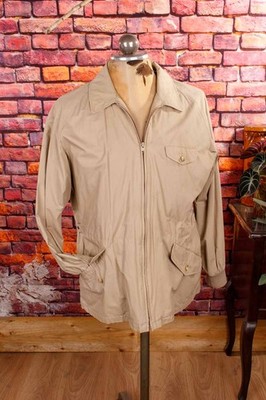 Vintage BROOKS BROTHERS Anorak Jacke beige 90s M L