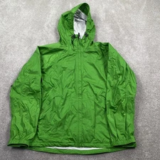 Eastern Mountain Sports Full Zip Windbreaker Parka Jacket Women's Size XL Green