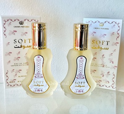 Bundle of 2 Soft - Al-Rehab Eau De Perfume Spray - 35 ml (1.15 fl. oz)