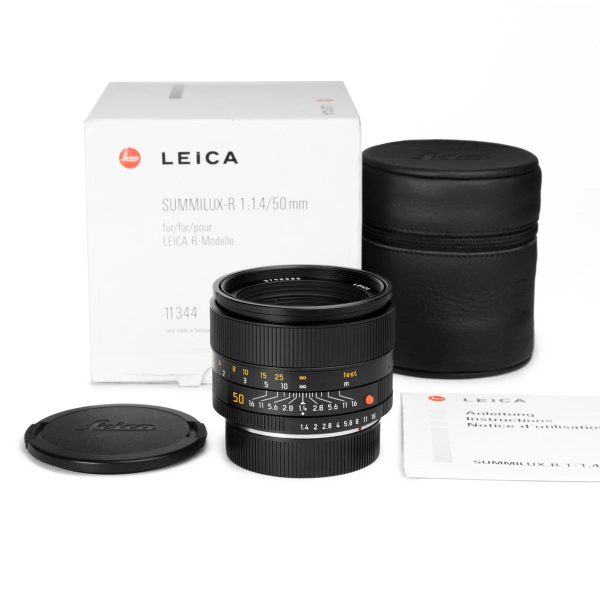 Leica Summilux-R 1.4/50 単焦点ポートレートレンズ Leica SUMMILUX-R 50mm Focal f/1.4 Camera Lenses for sale - eBay