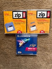 IOMEGA ZIP DRIVE DISK 100 lot of 3