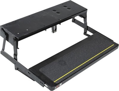 Lippert Components 353620 - 30'' Single Treadlite Power RV Step Black - New