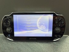 Sony PlayStation Vita Handheld System - PCH-1003 Black PLEASE SEE PICTURES