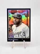2024 Topps Archives Bryan Ramos Rookie #182 Black Foilboard Chicago White Sox