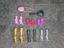 Monster High Doll Boots Shoes Heels Purse Brush Assorted Lot
