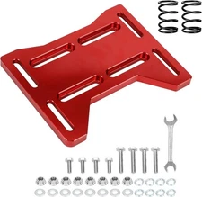 Mini Bike Engine Mount Plate Compatible with 212 224cc 97cc CT200U BT200X -Red