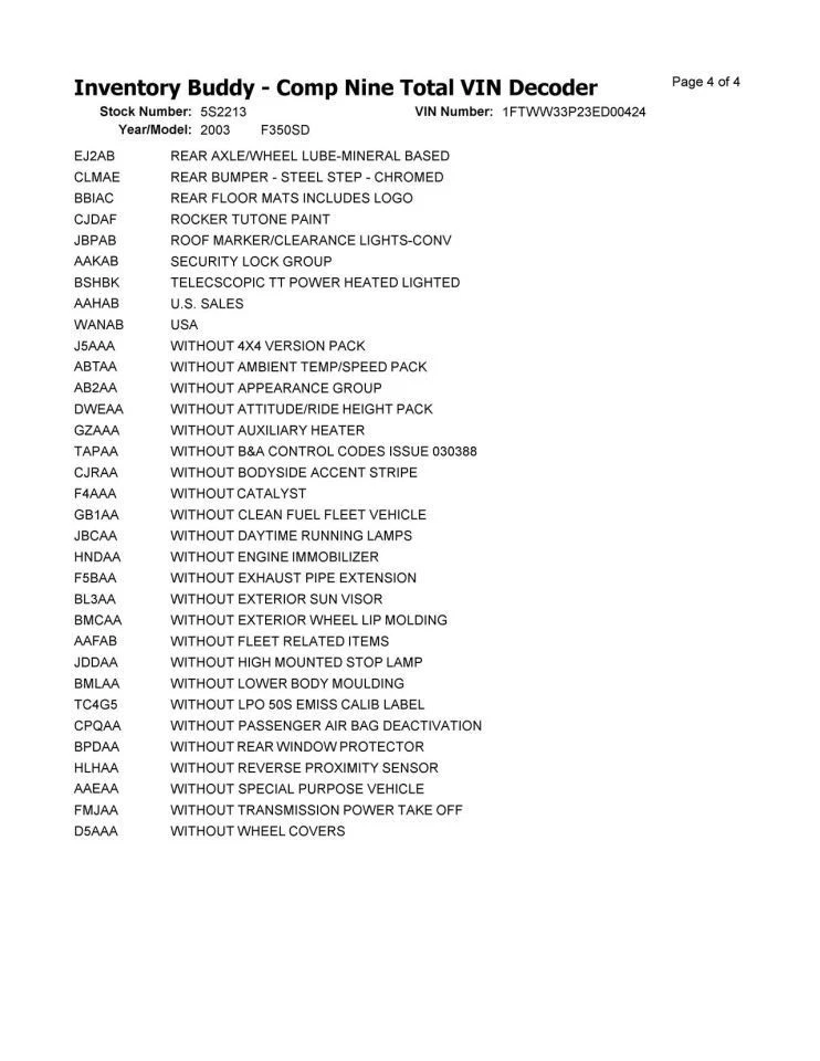 Front Axle 4 Wheel ABS DRW 4.10 Ratio Fits 01-04 FORD F350SD PICKUP 6803451 Foto 4 de 4