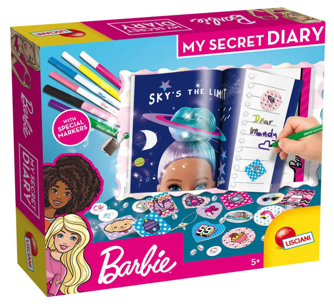 Lisciani Mehrfarbig Barbie My Secret Diary - Bild 4