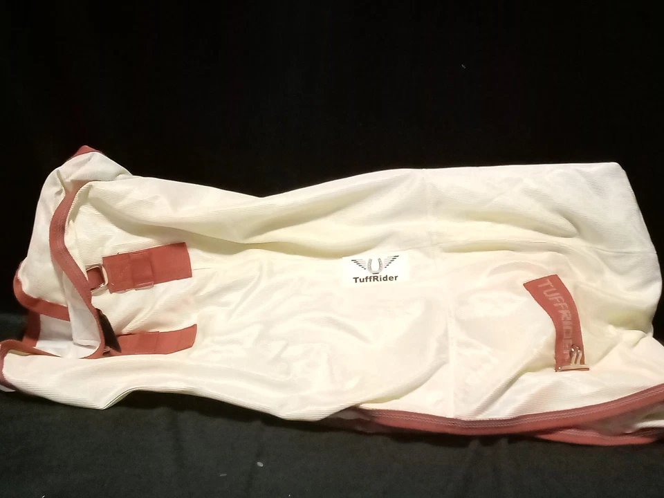 Combo de malla deportiva para cuello de caballo TuffRider Horse (almendra esmerilada) 81 pulgadas Foto 2 de 4