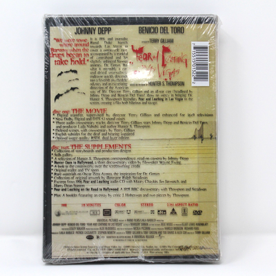 Fear and Loathing in Las Vegas (DVD, 2003, Criterion Collection