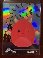 2025 Panini Squishmallows Halloween Rainbow Foil #62 Karlie