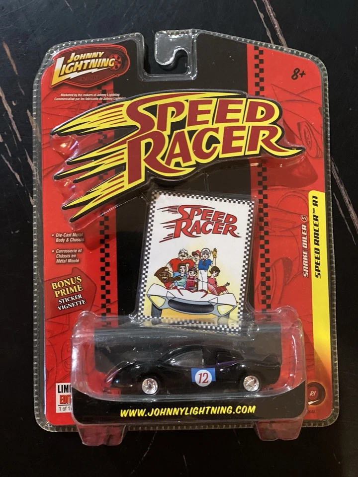 Speed Racer Mach 5 1999 Nuevo en caja Plus Johnny Lightning 2007 ¡Coches fundidos a presión! Foto 4 de 4