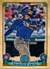 2019 TOPPS GYPSY QUEEN ROOKIE Francisco Arcia Chicago Cubs #117 R64