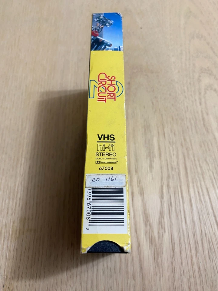 Short Circuit 2 VHS 1988 Robot Cult Classic Movie TriStar Johnny Five Comedy - Image 2 of 4