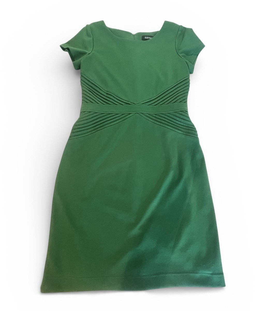 Ellen Tracy Women's Sleeveless Emerald Green Dress Size 10