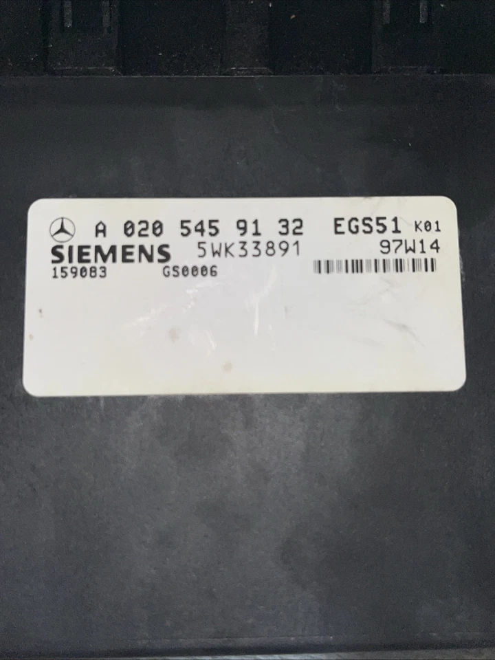 Unidade módulo de controle de transmissão R170 97-00 Mercedes C230 SLK230 TCU K1308 - Imagem 3 de 3