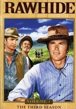 Rawhide: The Third Season Volume 1 (1960)  DVD  4-disc set  Very Good cond.
