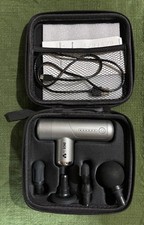 ECHO Handheld Percussion Massage Gun w/ 4 Heads & Carry
