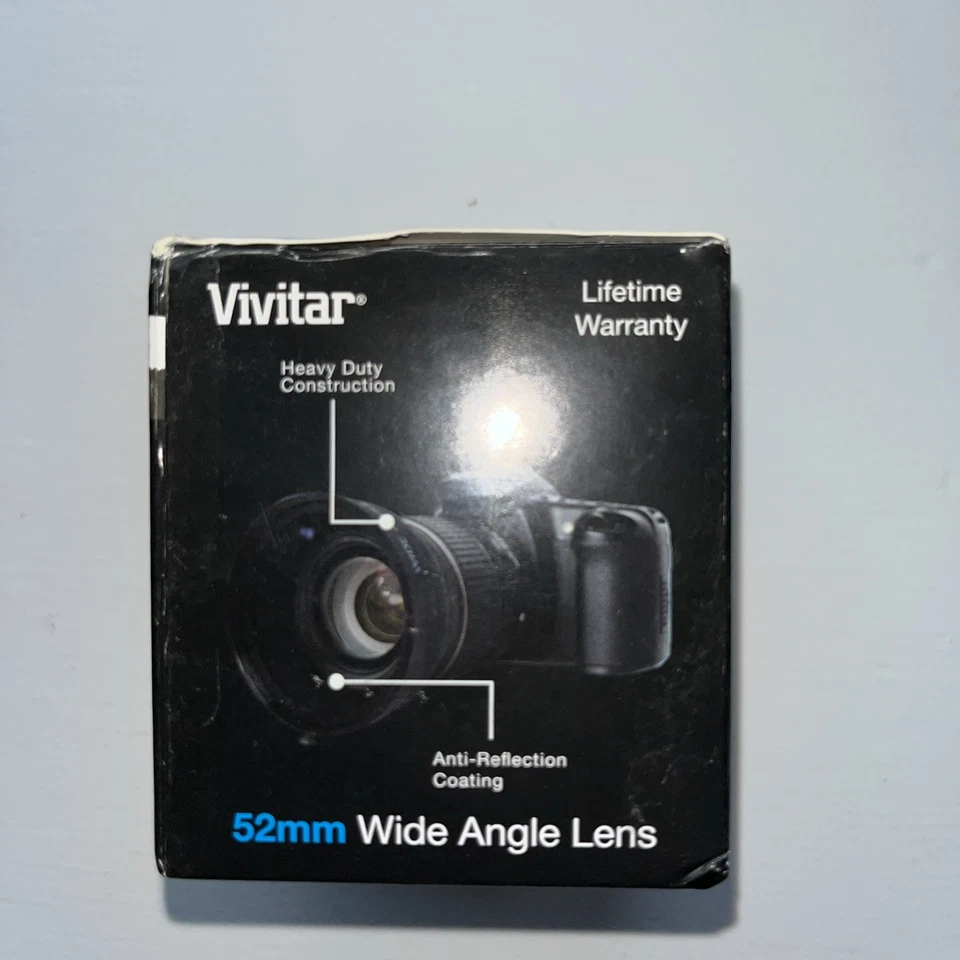 Vivitar 0.43x Professional Wide Angle Lens With Macro 37mm HD4 Optics New - Image 4 of 4
