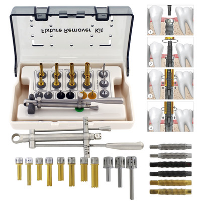 Neobiotech FR Implant Fixture Remover Kit Removal Dental Screw Hex Driver Wrench