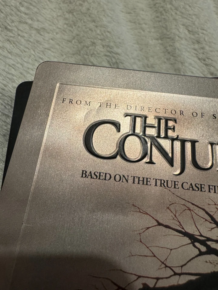 The Conjuring blu-ray steelbook Vera Farmiga Patrick Wilson - Image 4 of 4