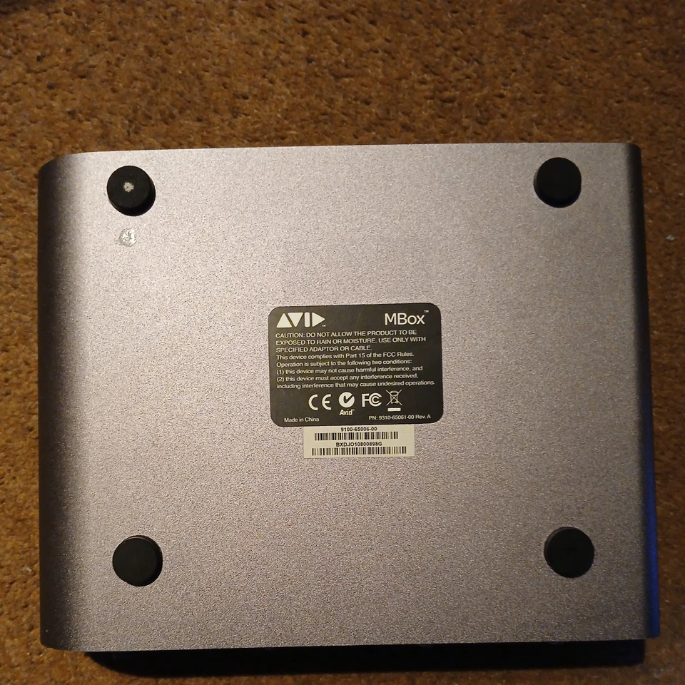 Avid MBox Mini Interface (no knobs - still works) - Image 3 of 4