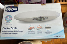 Bilancia Digitale Chicco Pesa Bebè Elettronica Neonati Display LCD 20 Kg