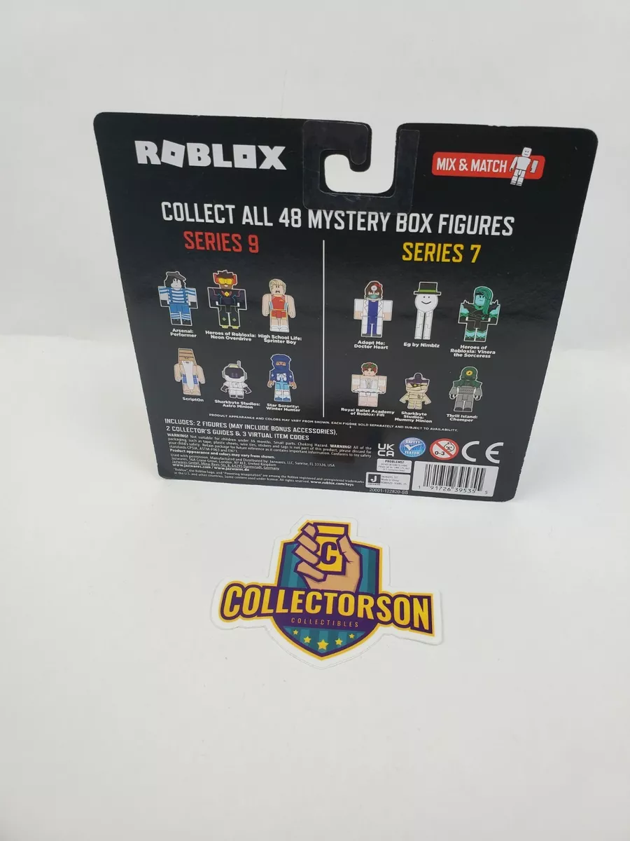 Roblox Series 9 & Celebrity Series 7 Mystery 2-Pack Set (Bonus Gizmo Egg  Virtual Item Code Included!) 