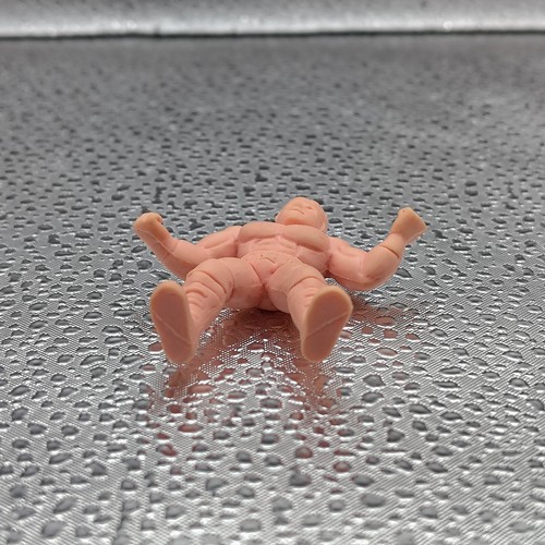 Figura M.U.S.C.L.E Kinnikuman #274 Terryman F Naranja Pálido Kinkeshi Años 80 - Imagen 4 de 4