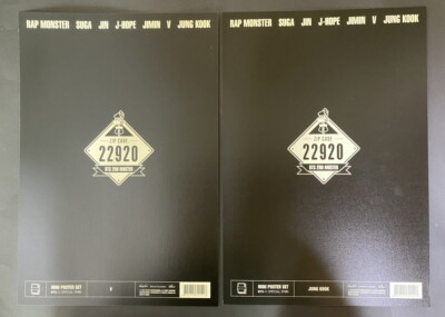 BTS-2ND MUSTER OFFICIAL MINI POSTER SET | eBay